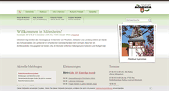 Desktop Screenshot of moensheim.de